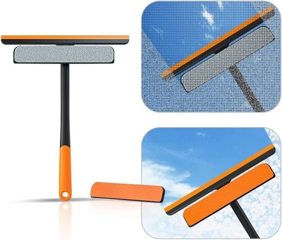 3 in 1 Glass Cleaning Wiper Cleaning Accessories