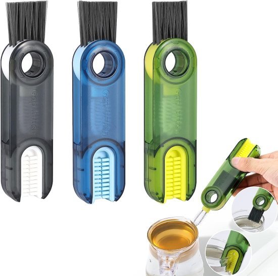 3 in 1 Bottle brush Gap Cleaner Cleaning Accessories