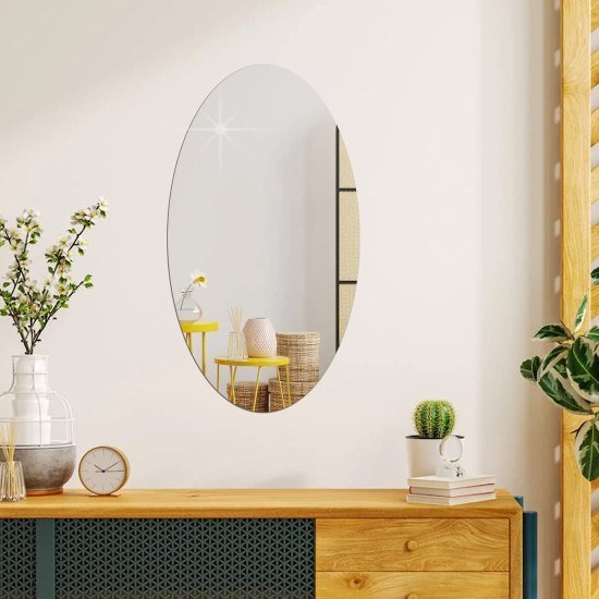  30 x 20 cm Oval Mirror Home Improvement