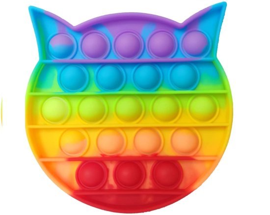  Cat Fidget Pop it Rainbow Toy Toys and Games