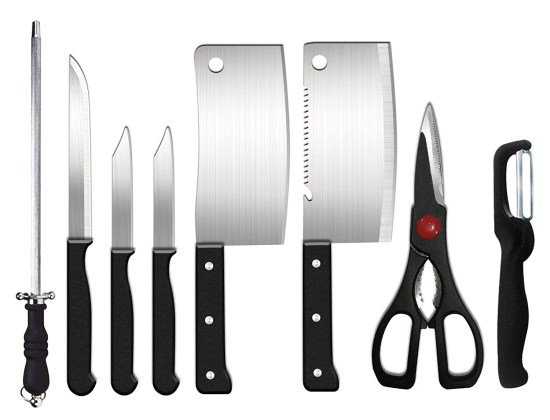 8 Piece knife Set  Stainless Steel 