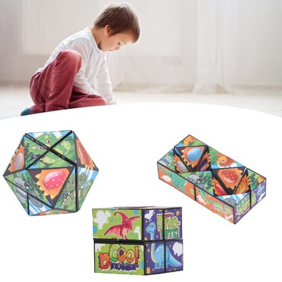 Magic Cube Shape Shifting Box Toys