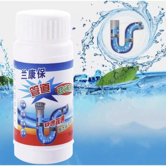 Sink and Drain Cleaner Powder   