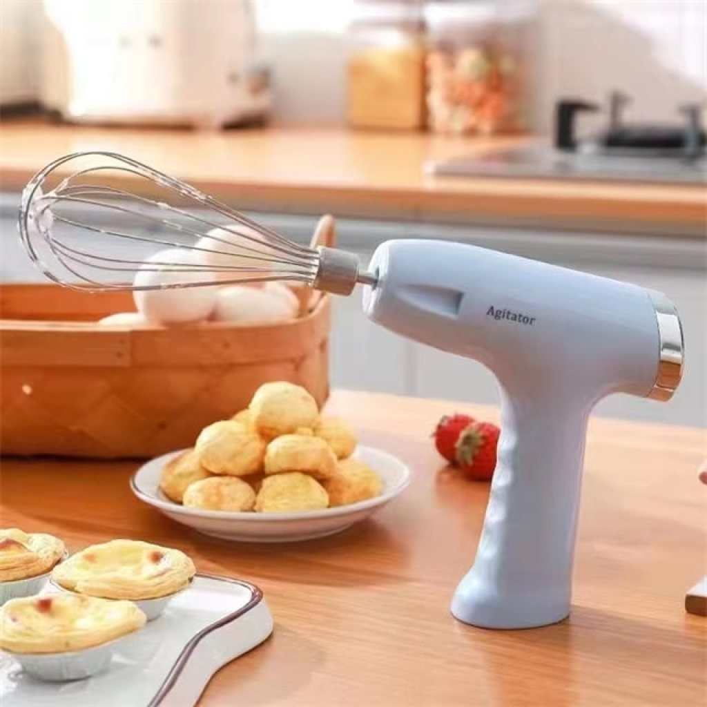 Wireless Electric Hand Mixer, 3-Speed USB Rechargeable Hand Blender for  Baby Food, Portable Electric Whisk Cordless Mini Handheld Mixer for Egg  Beater, Cake, Baking & Cooking 