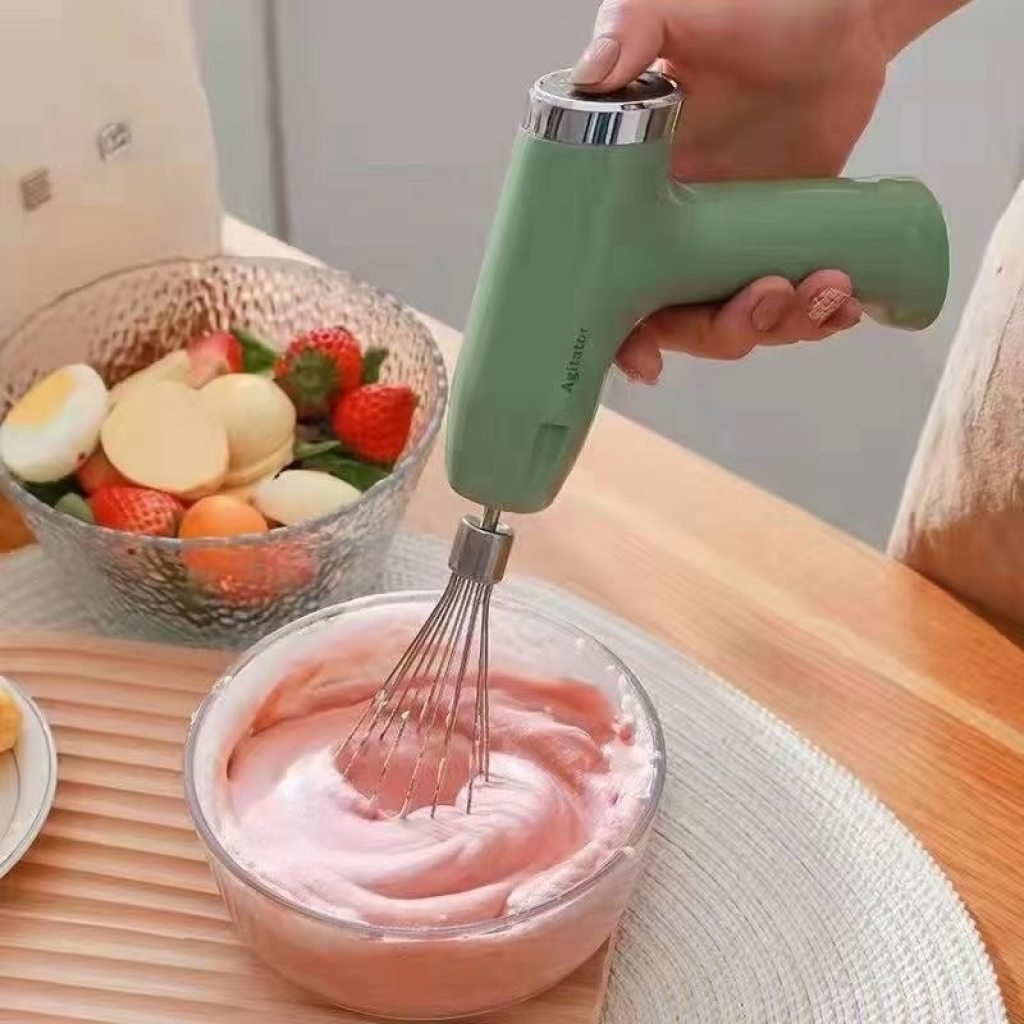 Portable Hand Mixer USB Rechargeable, Electric Whisk Cordless Handheld  Mixer for Egg Beater, Baking & Cooking