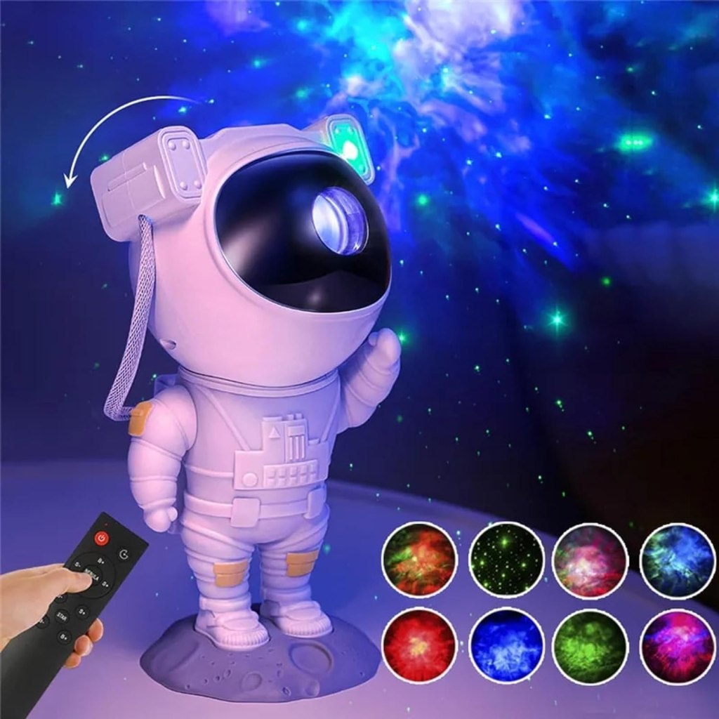 Star Projector Night Light Astronaut LED Projection Lamp with Remote  Control 360 Magnetic Head Rotation Galaxy Space Nebula Projector, Best Gift  For Kids Bedroom, Christmas, Home Party, Valantine Day