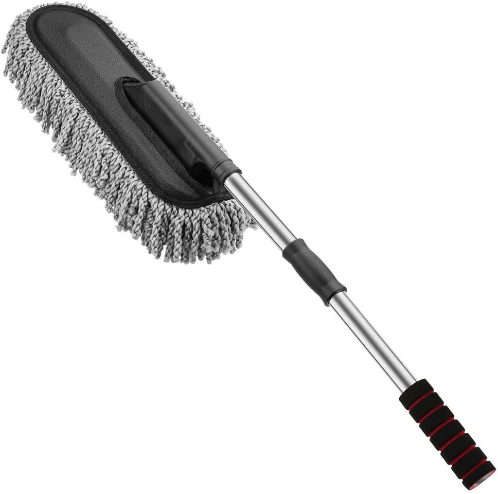 Microfiber Car Cleaning Brush Ideal as Mop Duster, Washing