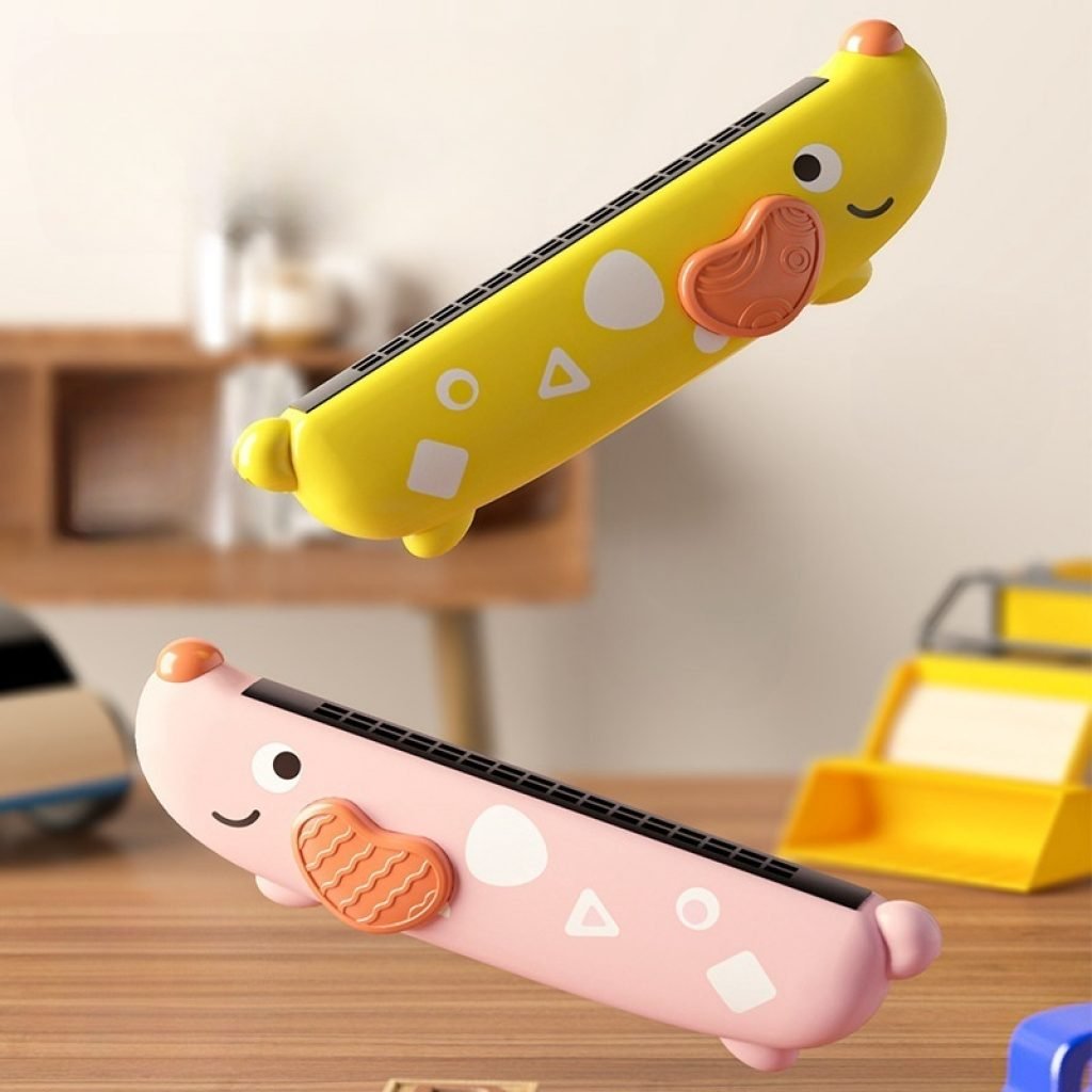 thumbnail image 2 of Plastic Harmonica For Kids – Small, Lightweight, With Storage Box, Non-Toxic, Great Musical Gift For Beginners 2 of 12