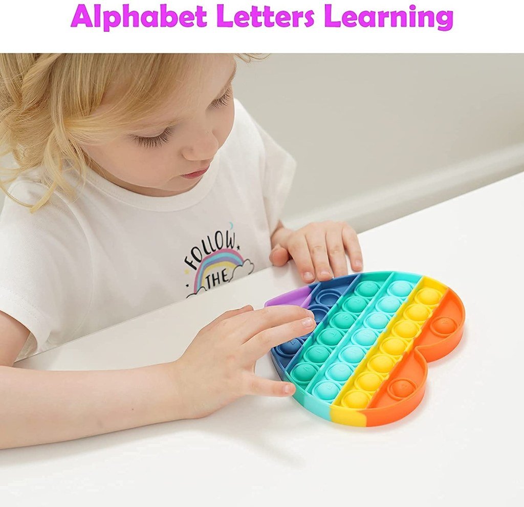 ABC Pop It Multiplication Pop It 1 - 100 Number Pop It Learning Pop Math Pop It Fidget Toys Alphabet Letters Pop It Numbers Pop It Bubbles Games Fidget Sensory Toys, Stress