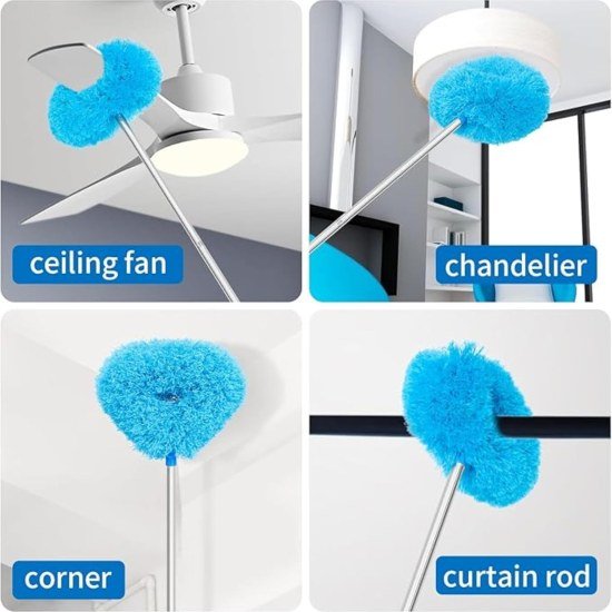 Round Fan Cleaner Brush Cleaning Accessories