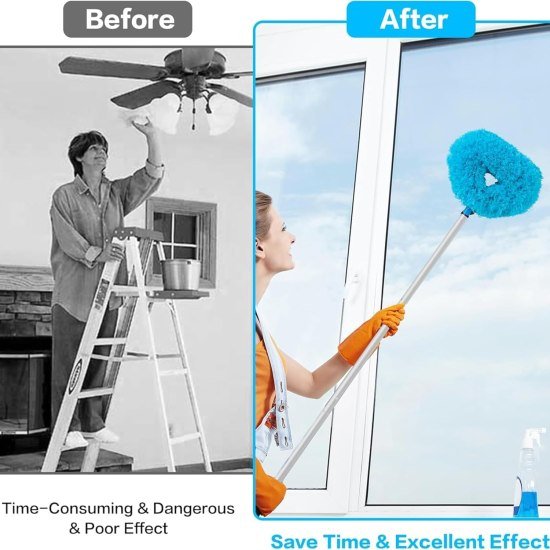 Round Fan Cleaner Brush Cleaning Accessories