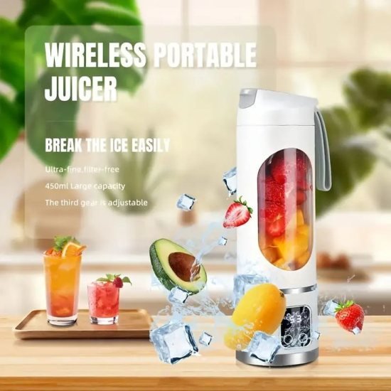 10 Blades Display Fruit Juicer Kitchenware