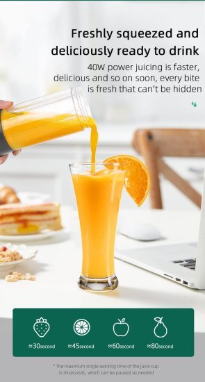 10 Blades Display Fruit Juicer Kitchenware