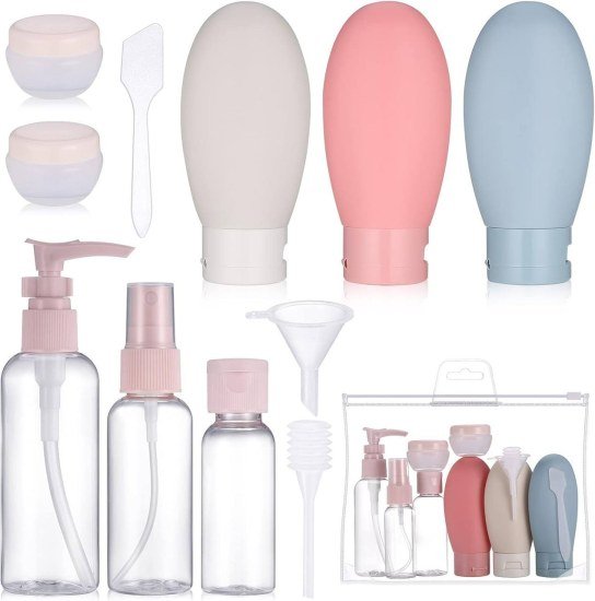 11 PCS Travel Bottle Set Garden and Outdoor