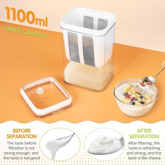 1100 ml Yogurt Filter Kitchenware