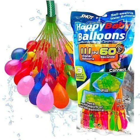 111 Holi Water Balloons Toys and Games