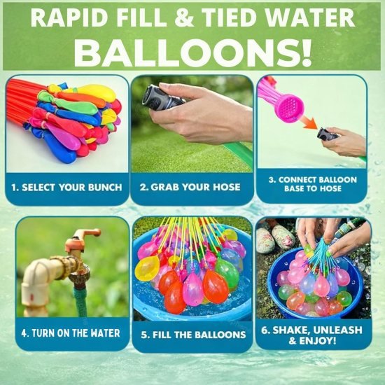 111 Holi Water Balloons Toys