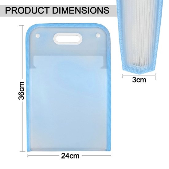 13 Layer A4 Document Storage Organizer Office & Stationery