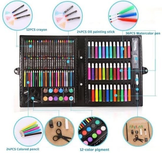 150 pcs art set color marker pen Office & Stationery