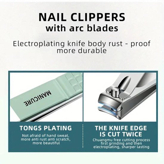 16 in 1 Manicure Set Nail Cutter Personal Care