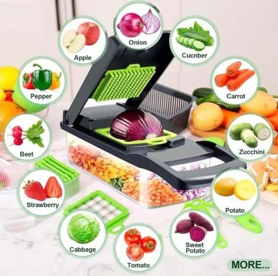 16 in 1 Multipurpose Chopper       Home & Kitchen