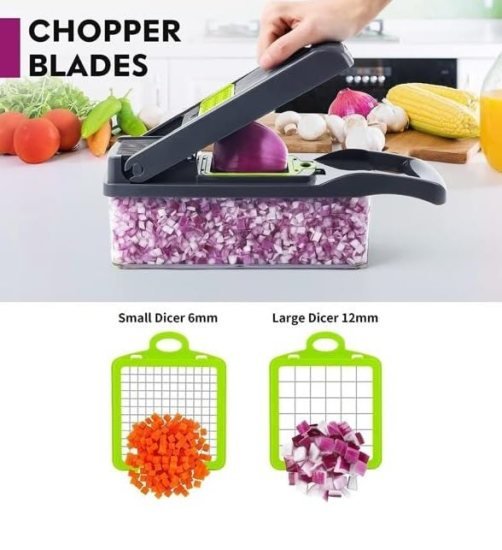 16 in 1 Multipurpose Chopper       Home & Kitchen