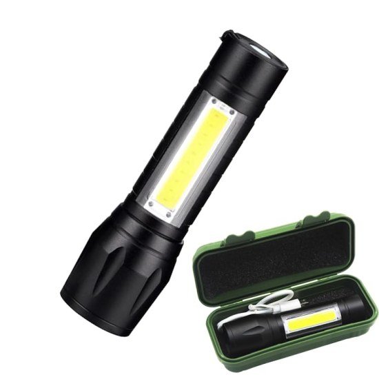 2 In 1 Mini Torch Light 