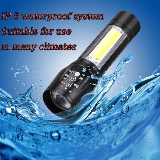 2 In 1 Mini Torch Light Outdoor