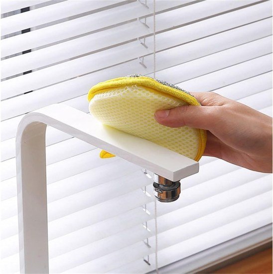 2 In 1 Sponge Dish Scrubber 1 pcs Home Improvement