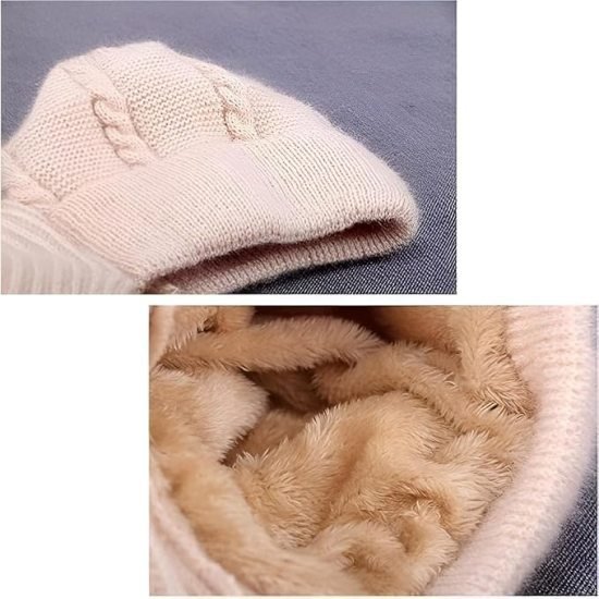 2 In 1 Winter Hat Scarf Personal Care
