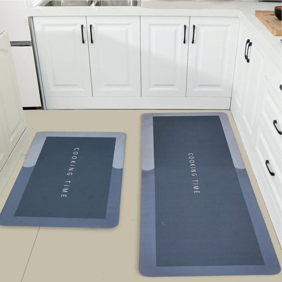 2 Pcs Kitchen Floor Mat 40x60CM  40x120CM Home and Kitchen