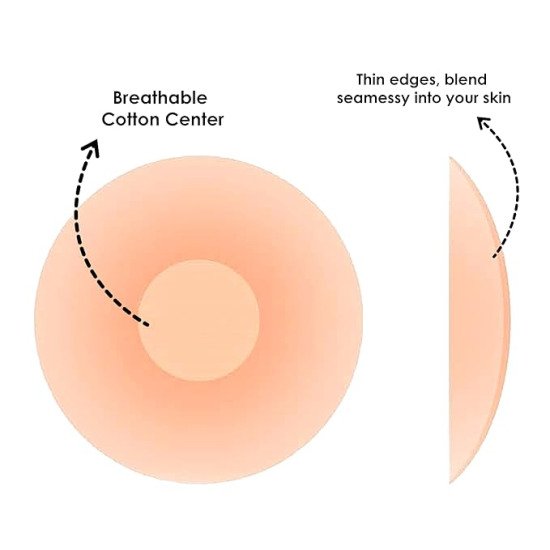 2 Pcs Silicone Nipple Cover Personal Care