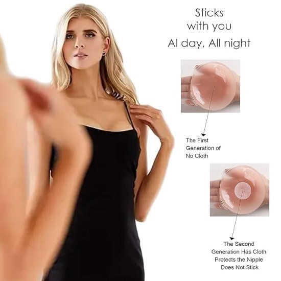 2 Pcs Silicone Nipple Cover Personal Care