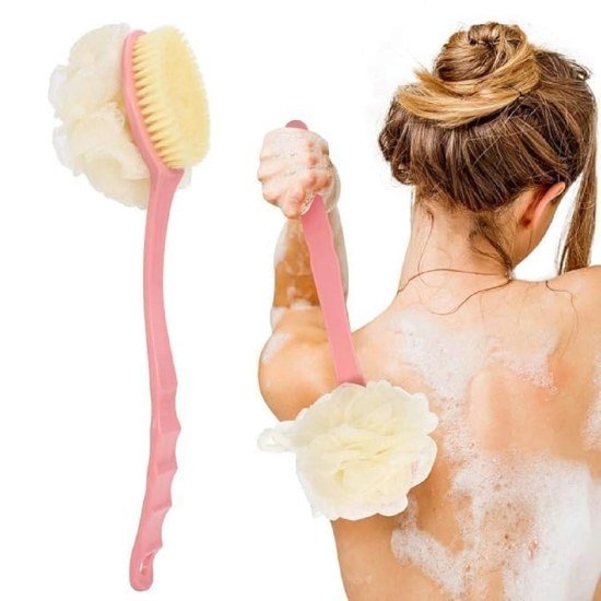 2 in 1 Bath Brush Back Body Scrubber Personal Care