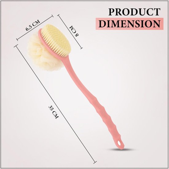 2 in 1 Bath Brush Back Body Scrubber Personal Care