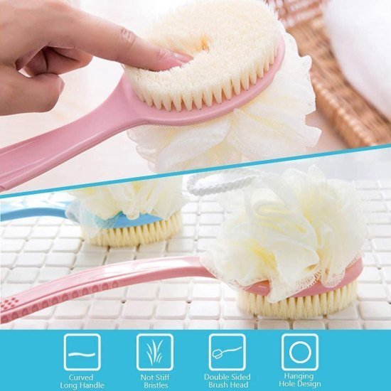 2 in 1 Body Brush  Bathroom Accessories