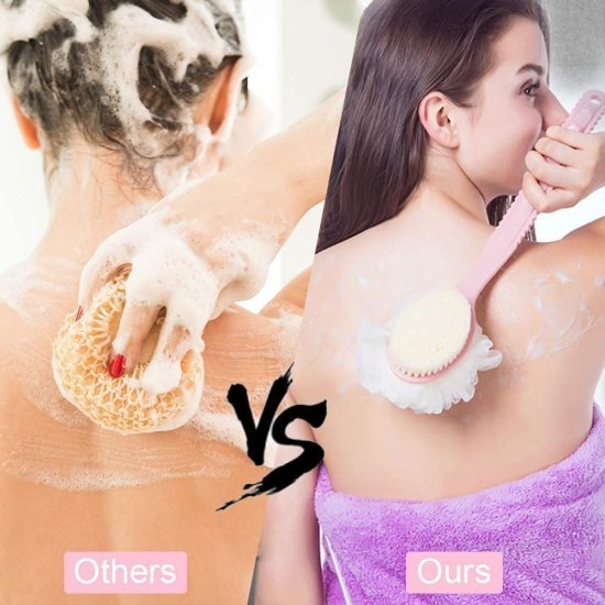 2 in 1 Body Brush  Bathroom Accessories