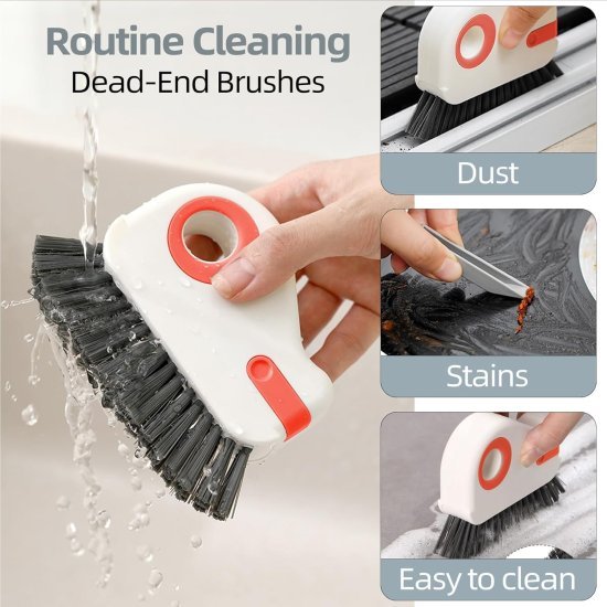 2 in 1 Groove Cleaning Brush Home Improvement
