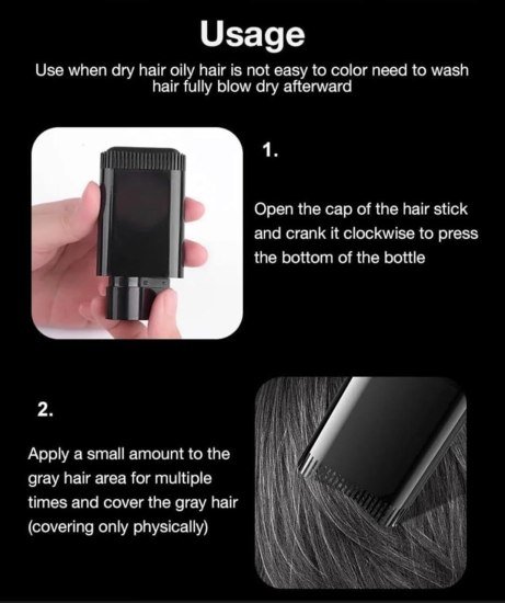 2 in 1 Hair Dye Color Stick Personal Care