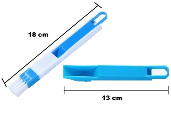 2 in 1 Window Frame Slider Brush Cleaning Accessories
