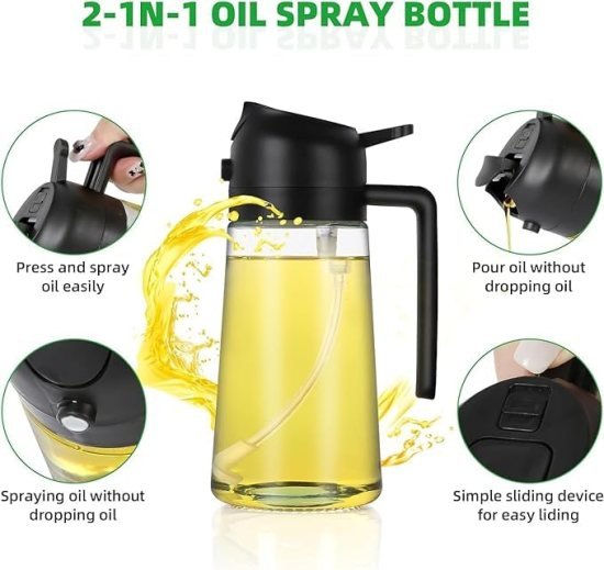 2 in 1 Oil Dispenser Kitchenware