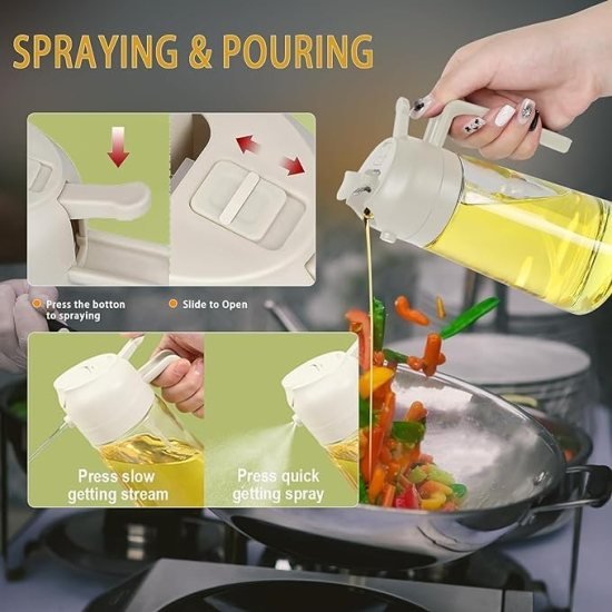 2 in 1 Oil Dispenser Kitchenware