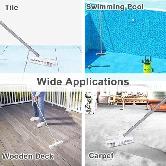2 in 1 Tiles Cleaning Brush Home Improvement