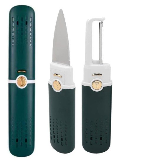 2 in 1 knife with peeler 