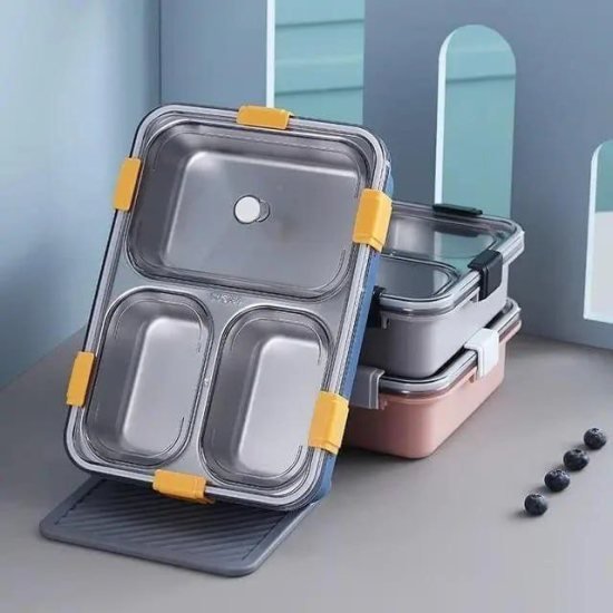 3 Compartment Lunch Box 