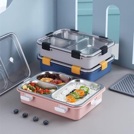 3 Compartment Lunch Box Automotive