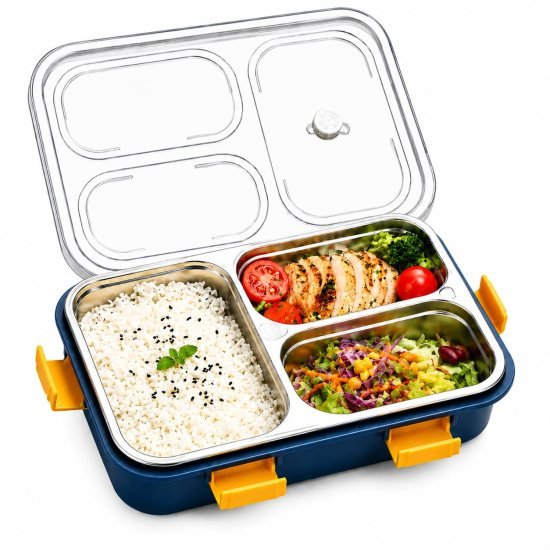 3 Compartment Lunch Box Automotive
