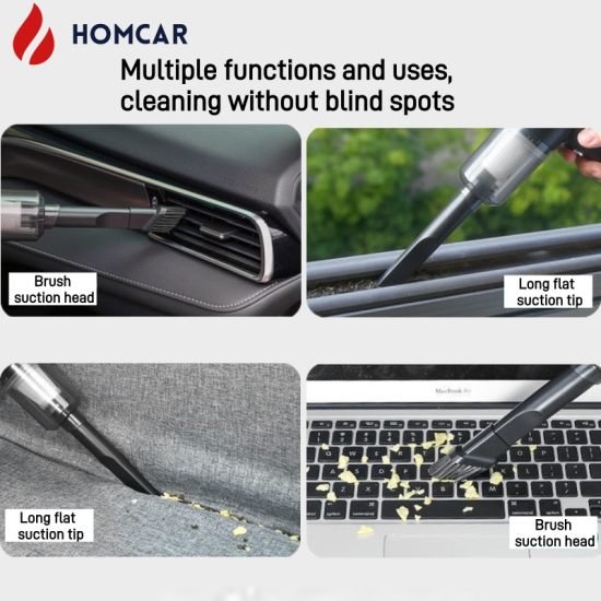 3 In 1 Portable Mini Vacuum Cleaner  Cleaning Accessories
