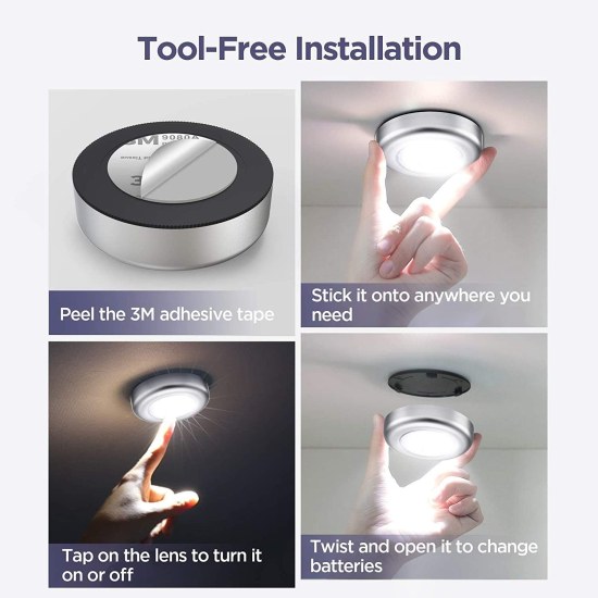 3 Led Cordless Stick Lamp Home Improvement