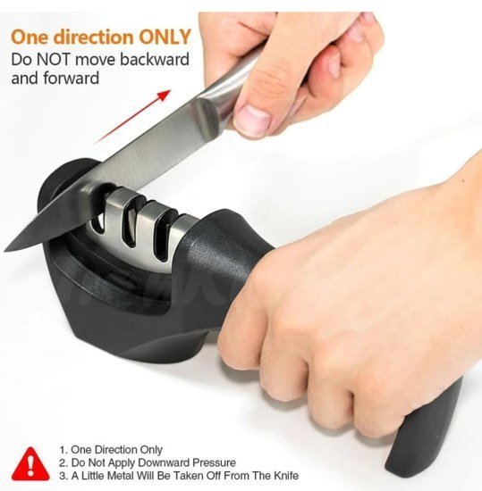3 in 1 Knife Shapener Home & Kitchen